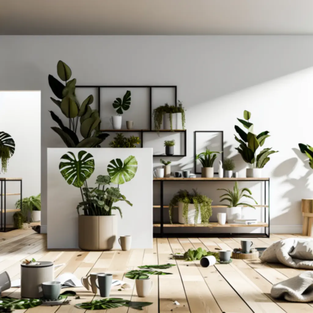 Zdjęcia klientów prezentujące rośliny i donice IndoorPlantPL w domowych aranżacjach